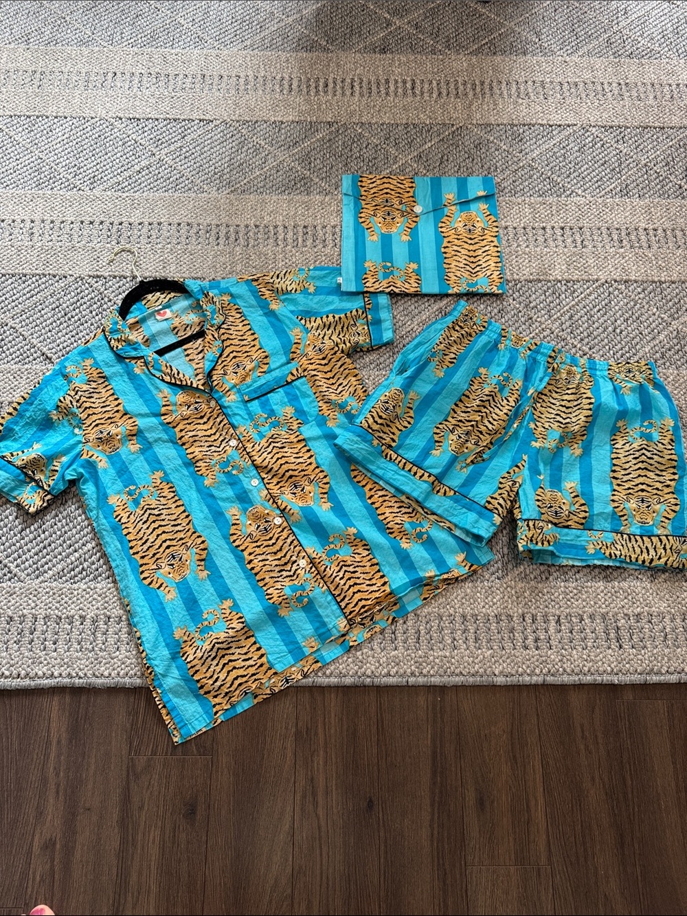 Unique, matching PJ/beach set